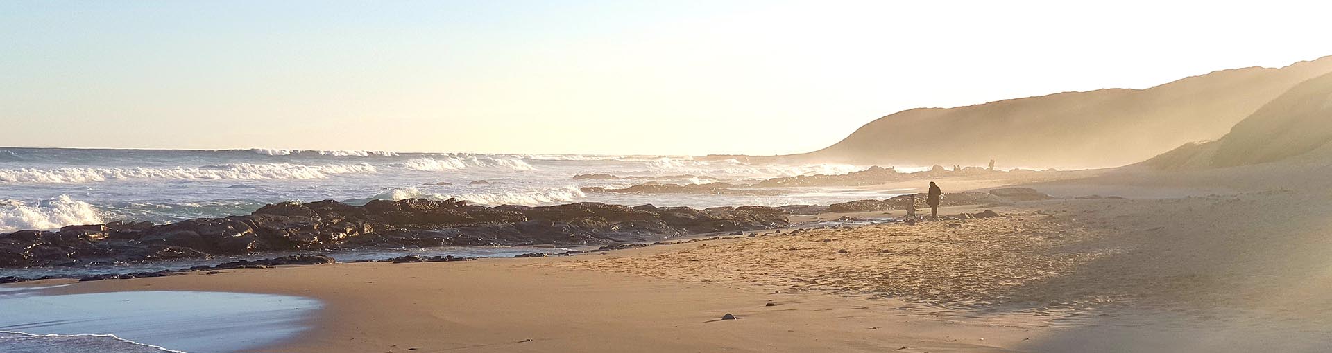 Summerstrand Beach at sunset, Gqeberha