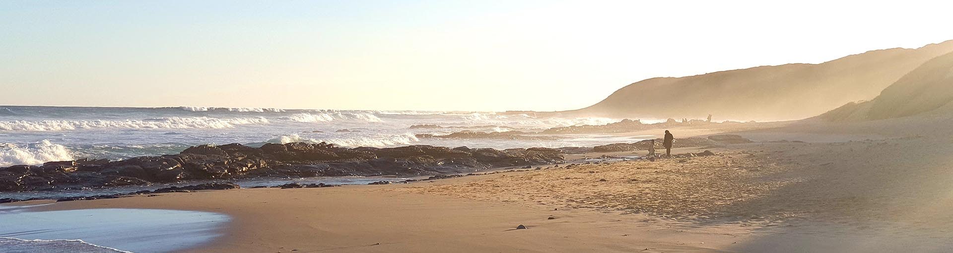 Summerstrand Beach at sunset, Gqeberha
